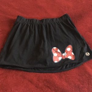 Disney Raw Threads Minnie Mouse running skort